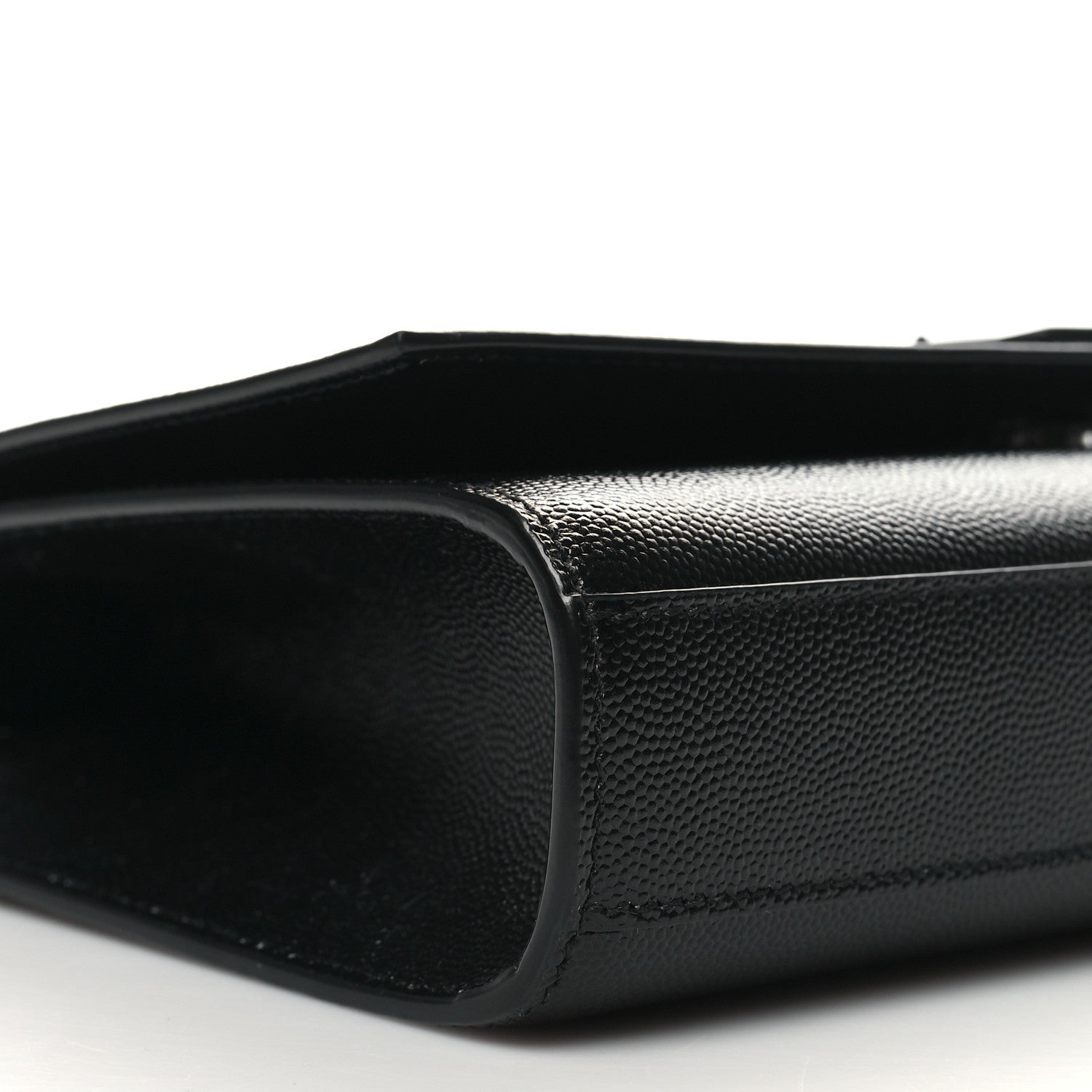 Saint Laurent Grain De Poudre Medium Classic Monogram Monochrome Kate Satchel Black 9 of 10