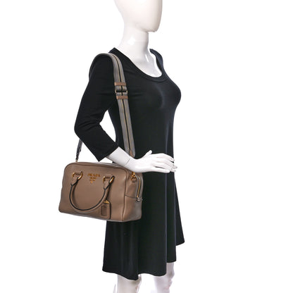 Prada Vitello Phenix Bauletto Cammeo 2 of 8