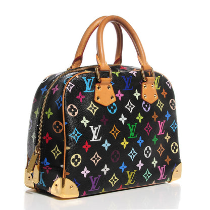 Louis Vuitton Monogram Multicolor Trouville Black 3 of 7