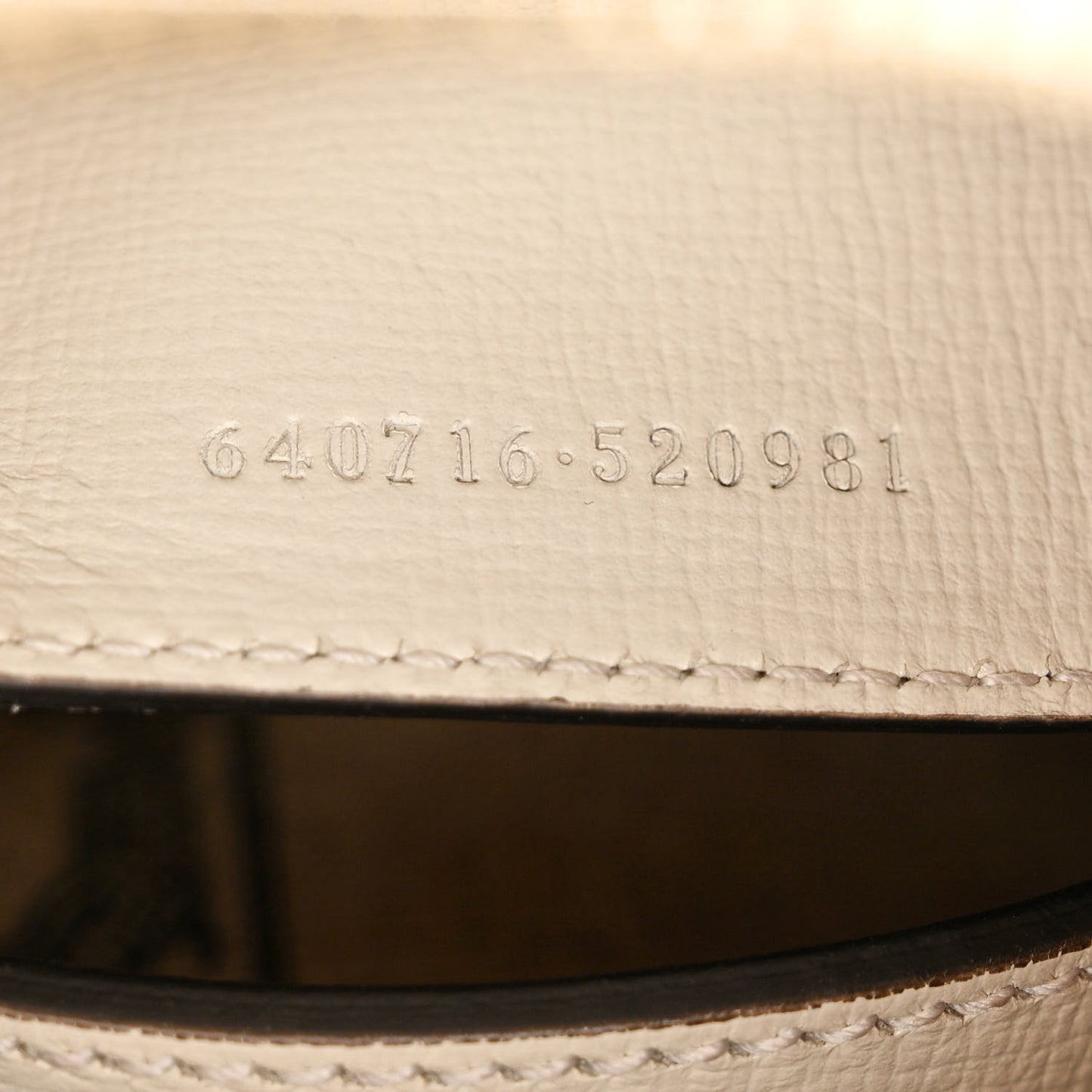 GG Supreme Monogram Azalea Calfskin Mini Horsebit 1955 Top Handle Bag Beige Ebony Mystic White