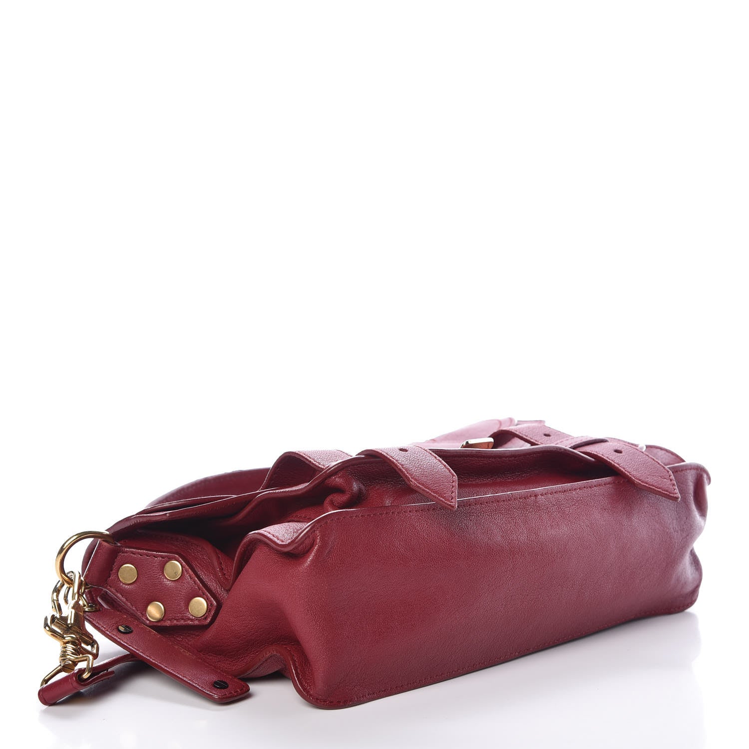 Proenza Schouler Lambskin Tiny PS1 Satchel Chianti 4 of 10