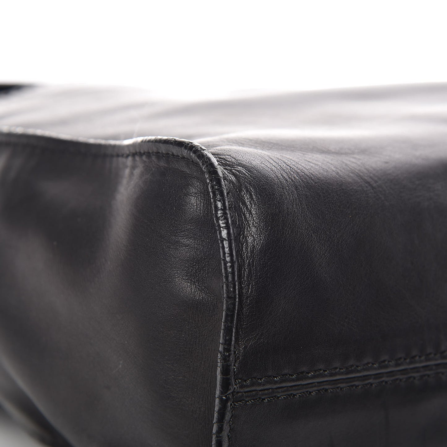 Calfskin Pauline Messenger Bag Black