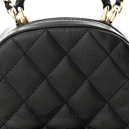 Chanel Caviar Quilted CC Mini Classic Backpack Black 8 of 11