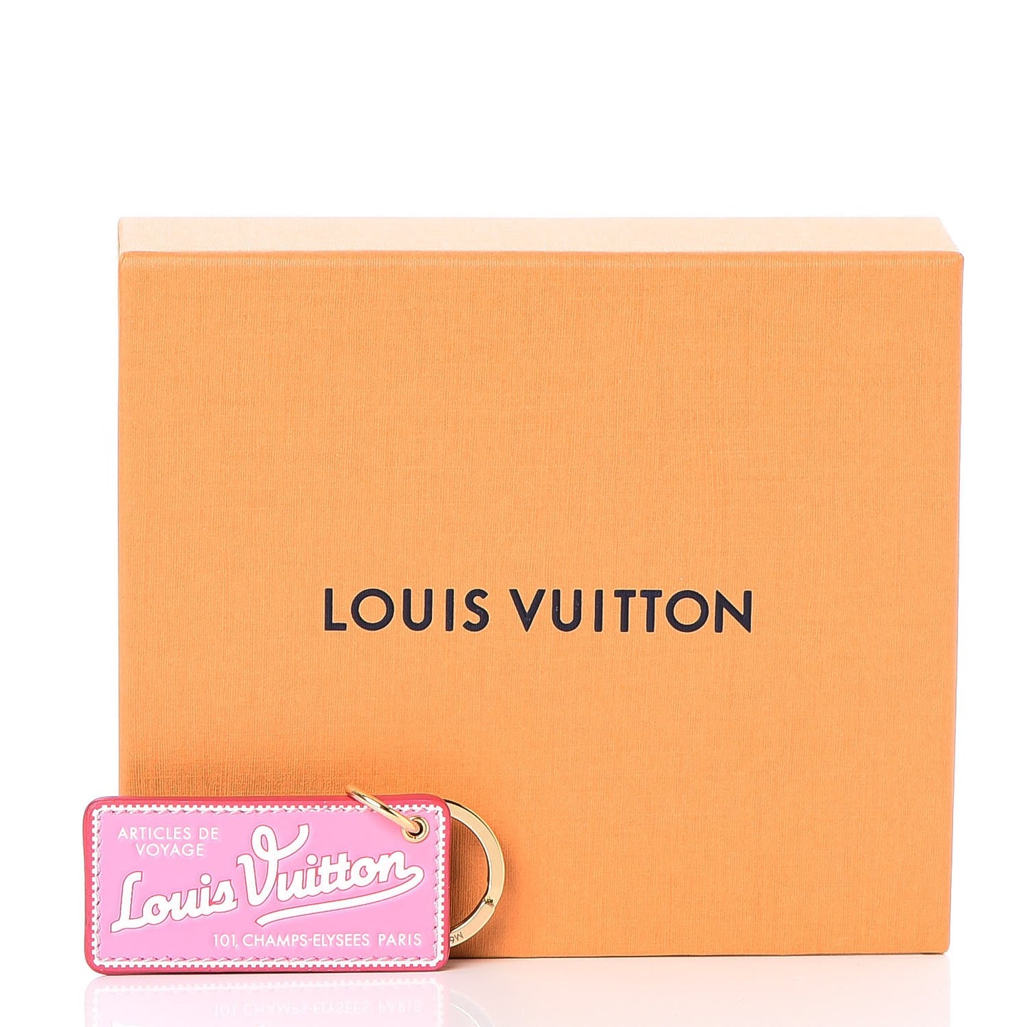 Calfskin World Tour BB Bag Charm Key Holder