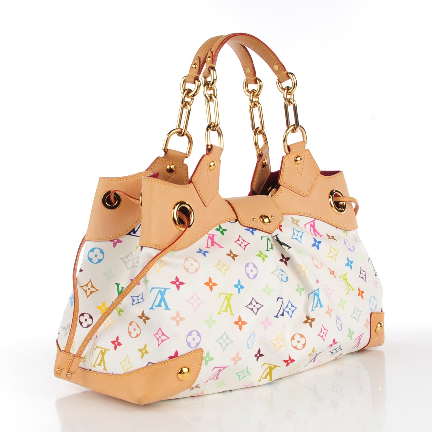 Louis Vuitton Monogram Multicolor Ursula White 3 of 8