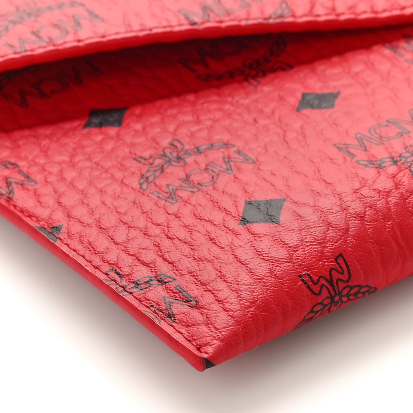 Visetos Envelope Clutch Red