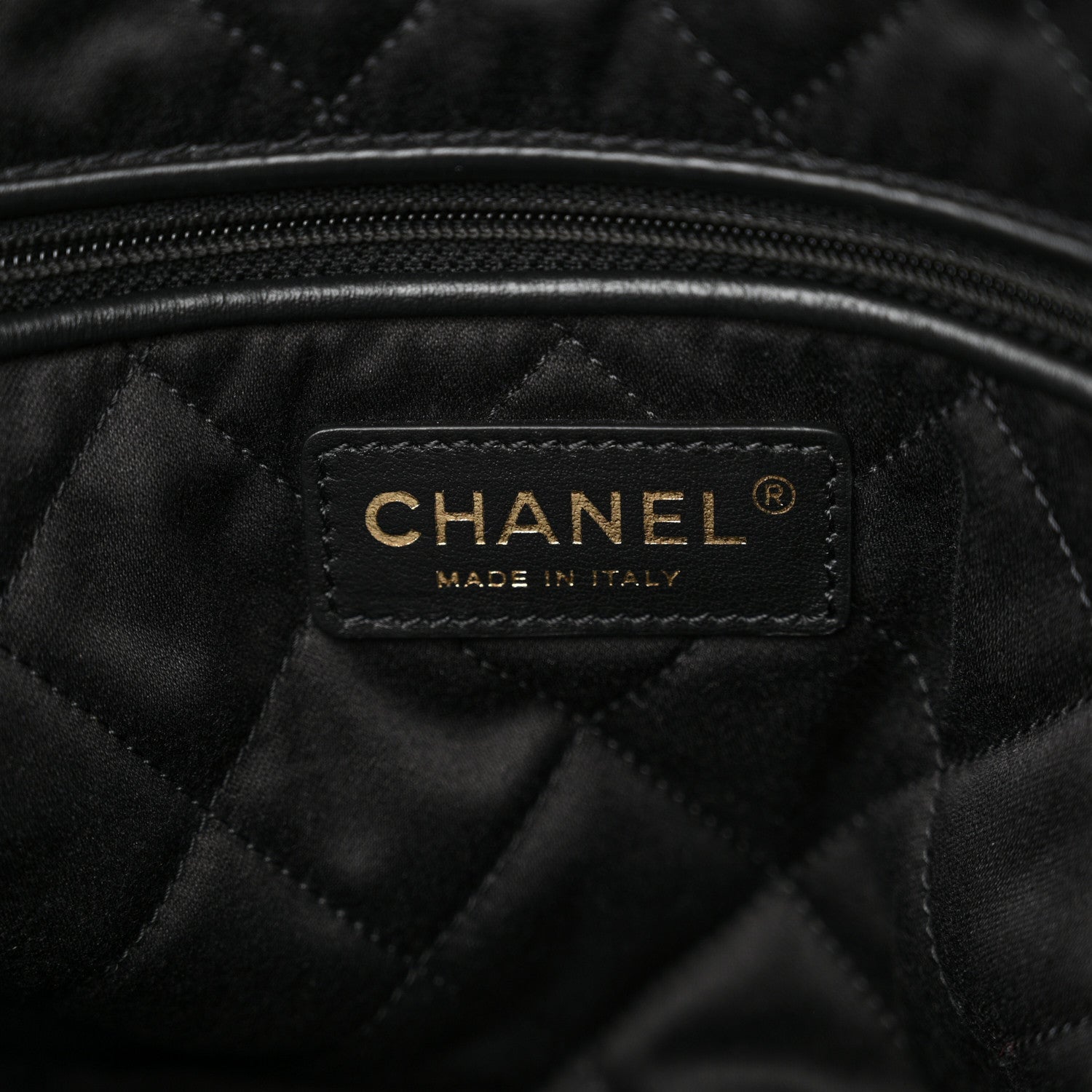 Chanel Shiny Calfskin Quilted Small Chanel 22 Black 7 of 11