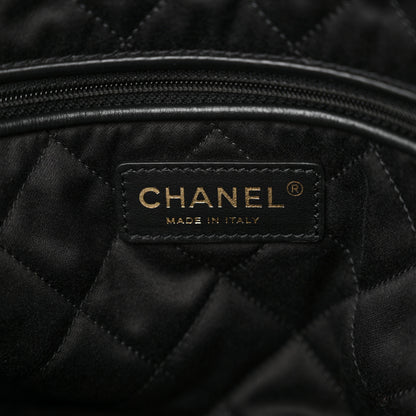 Chanel Shiny Calfskin Quilted Small Chanel 22 Black 7 of 11