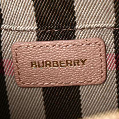 Burberry Calfskin Mega Check Small Camera Bag Dusty Pink 5 of 8
