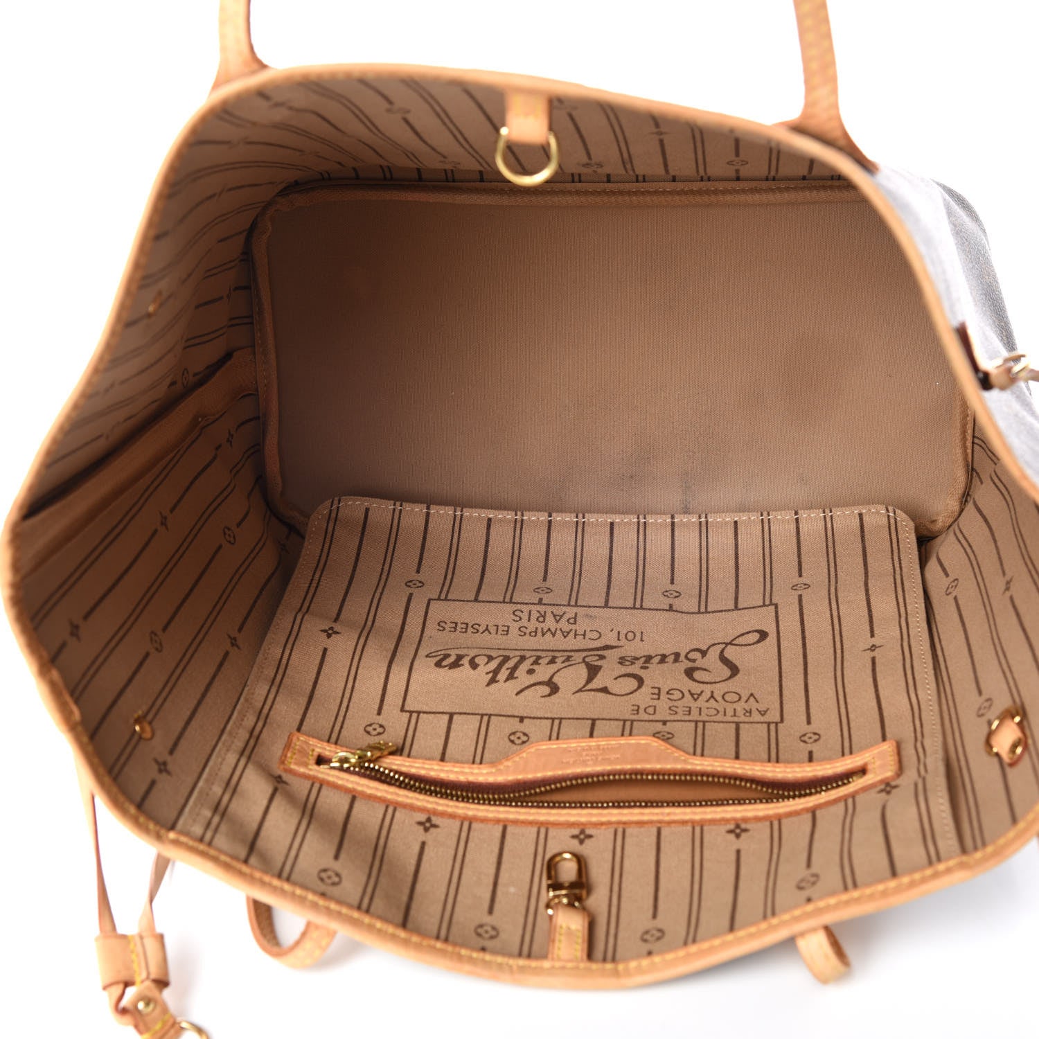 Louis Vuitton Monogram Neverfull MM 7 of 20