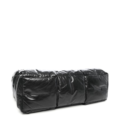 Bottega Veneta Calfskin Maxi Intrecciato BV Squash Tote Black 3 of 4