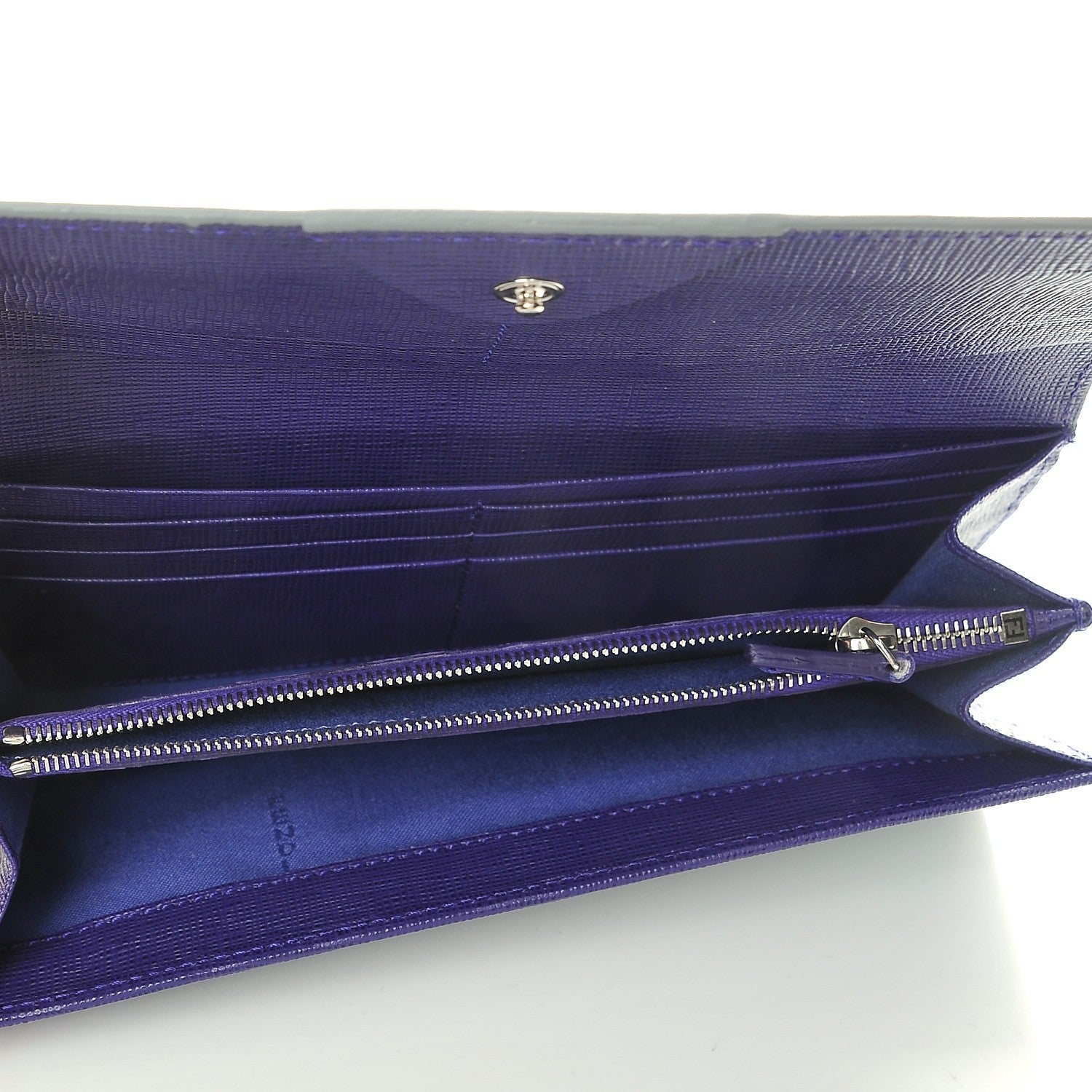 Fendi Vitello Elite Studded Hypnoteyes Continental Wallet Polvere Multicolor 5 of 8