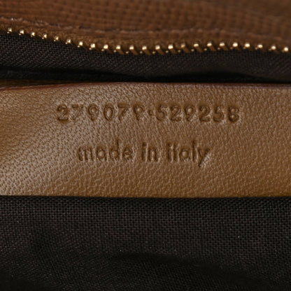 Saint Laurent Lizard Calfskin Embossed Medium Cabas ChYc Brown 7 of 12