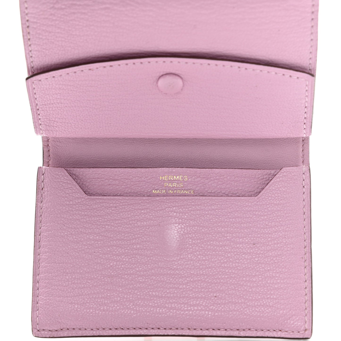 Chevre Mysore Bearn Mini Wallet Mauve Sylvestre