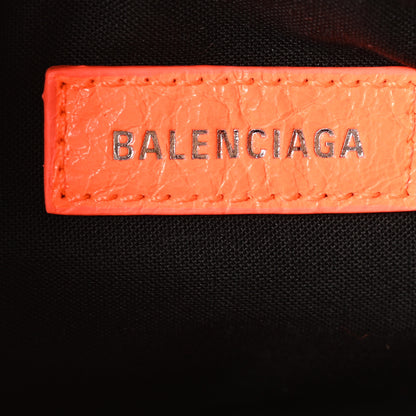 Balenciaga Agneau Arena Le Cagole Shoulder Bag XS Orange Orange 7 of 12