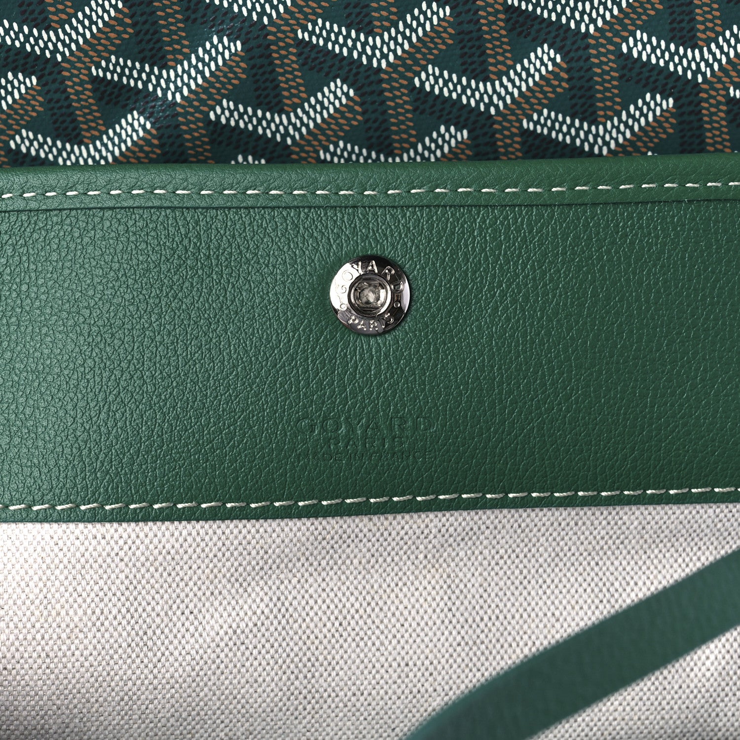 Goyard Goyardine Saint Louis GM Green 7 of 11