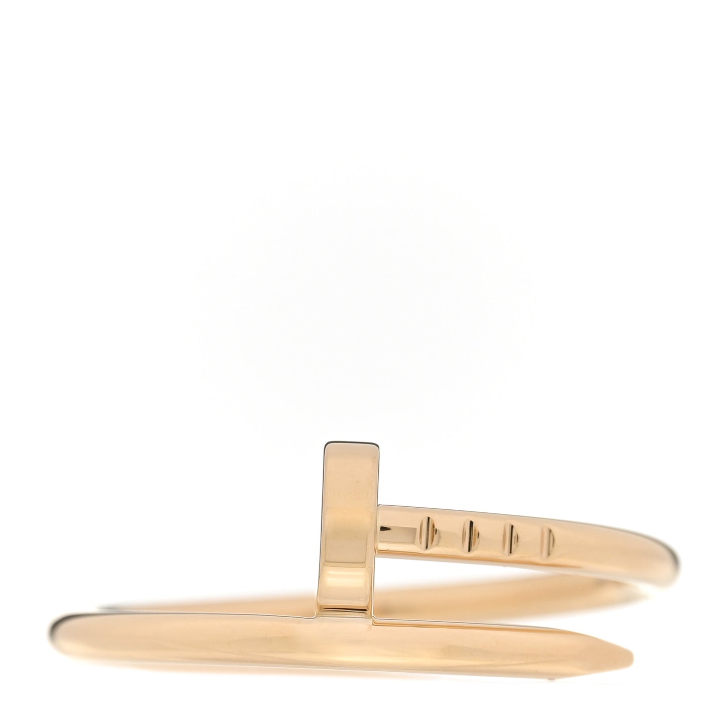 18K Yellow Gold Small Juste Un Clou Ring 56 7.5