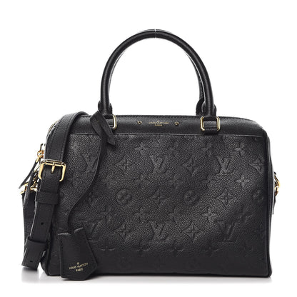 Louis Vuitton Empreinte Speedy Bandouliere 25 NM Black 1 of 9