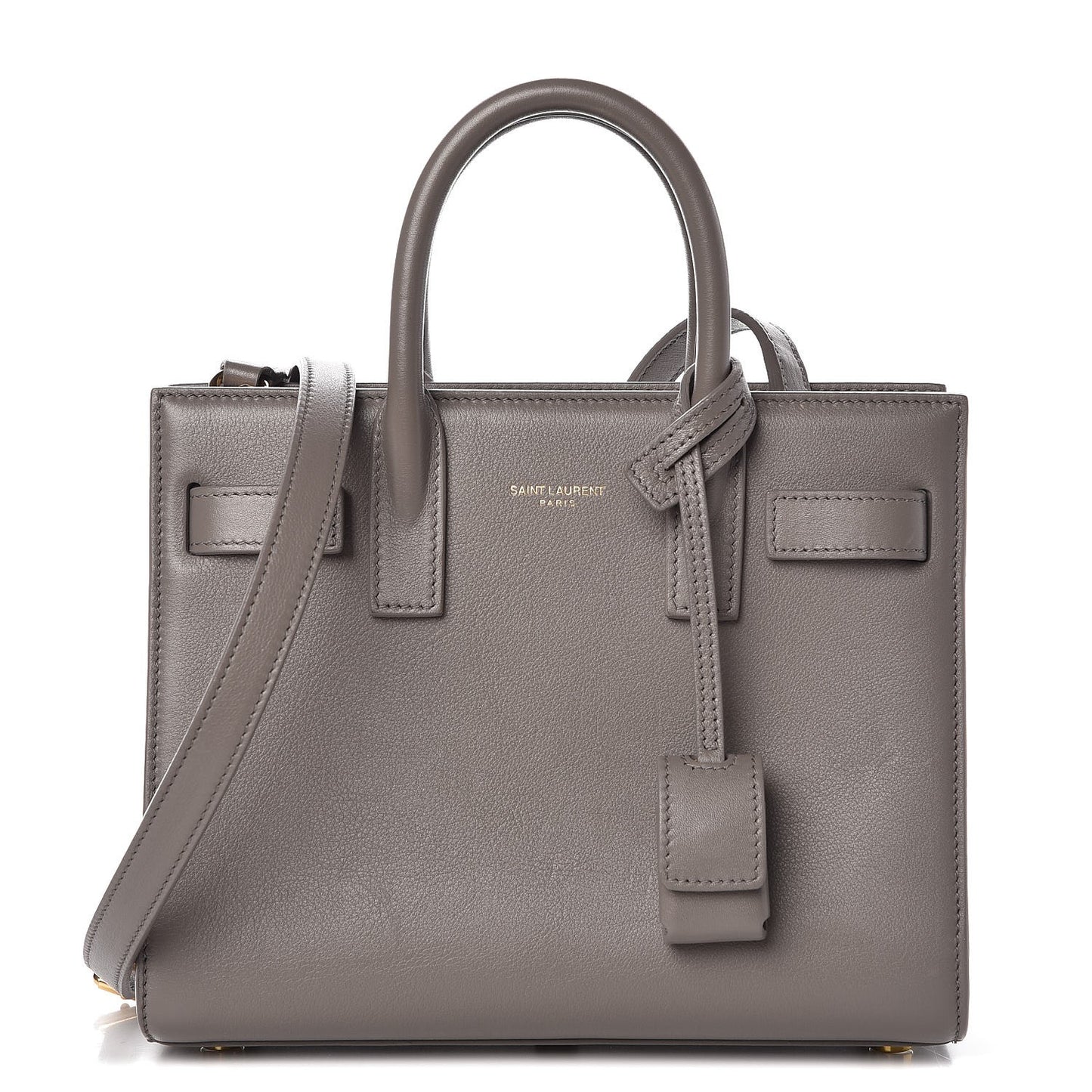 Calfskin Nano Sac De Jour Fog