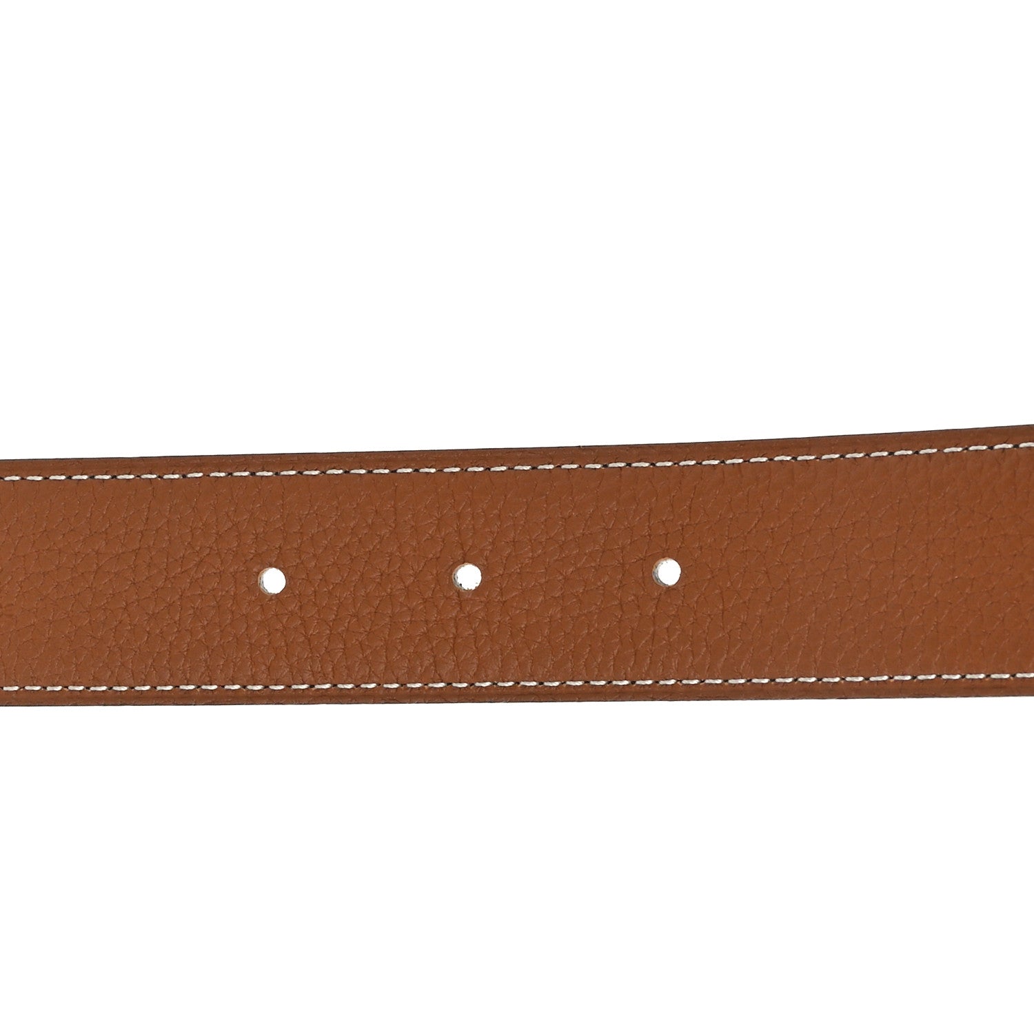 Hermes Box 135 Togo 38mm H Twist Belt 95 38 Black Gold 4 of 5