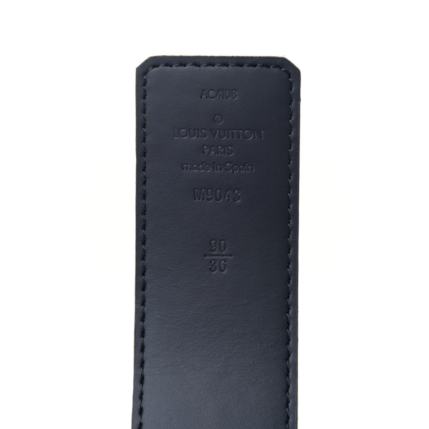 Monogram Eclipse Taigarama 40mm LV Initiales Reversible Belt 90 36 Black
