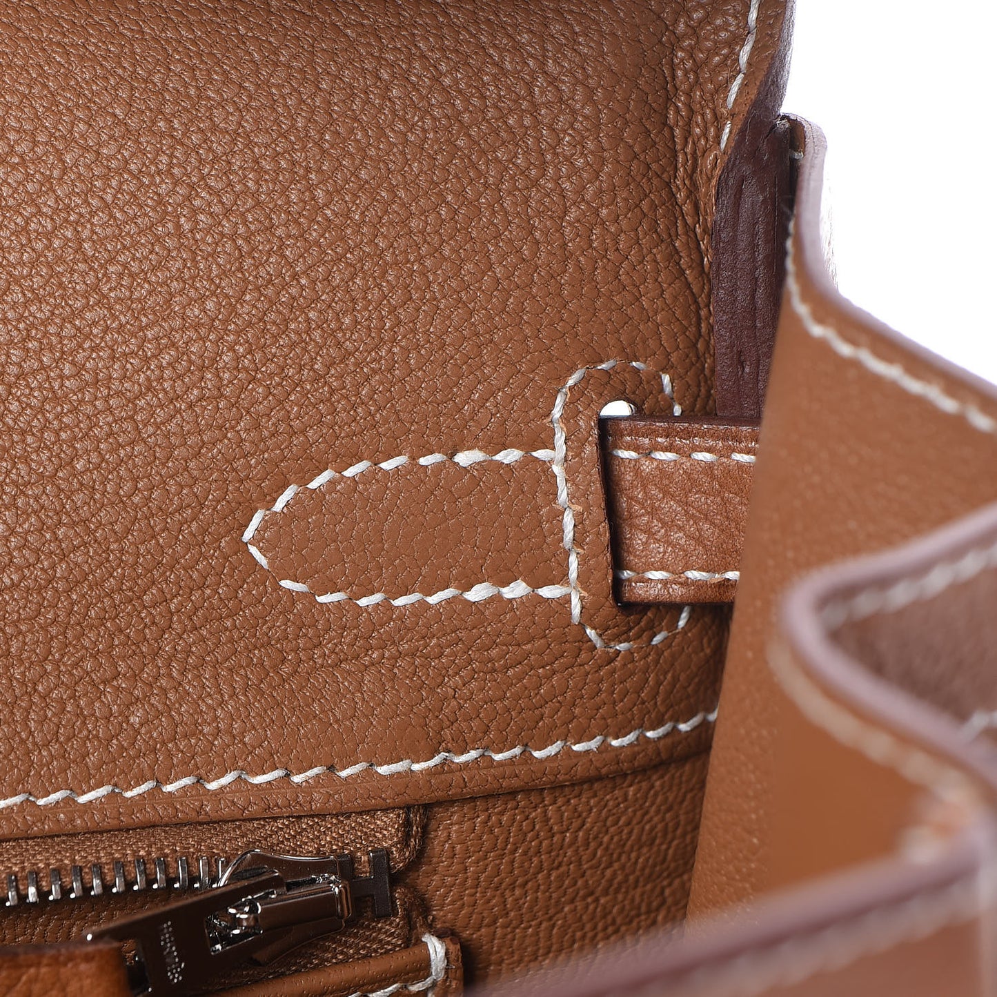 Natural Barenia Faubourg Birkin 25 Fauve
