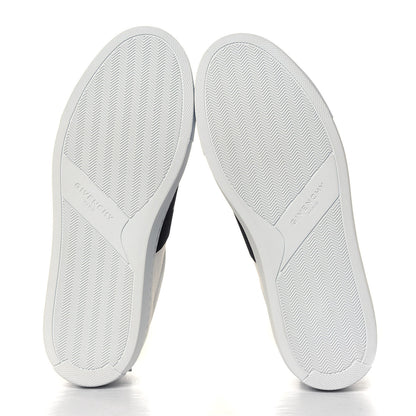 Givenchy Calfskin Band Logo Womens Urban Street Sneakers 38 White Black 6 of 6
