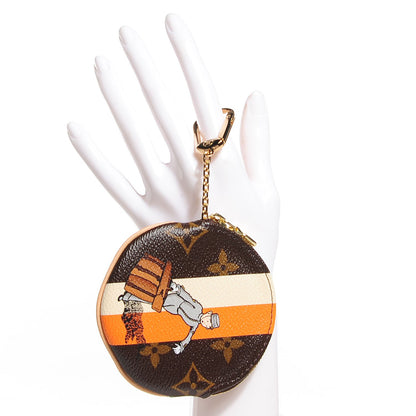 Louis Vuitton Monogram Groom Round Coin Purse 2 of 8