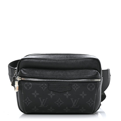 Louis Vuitton Taiga Monogram Outdoor Bumbag Black 1 of 8