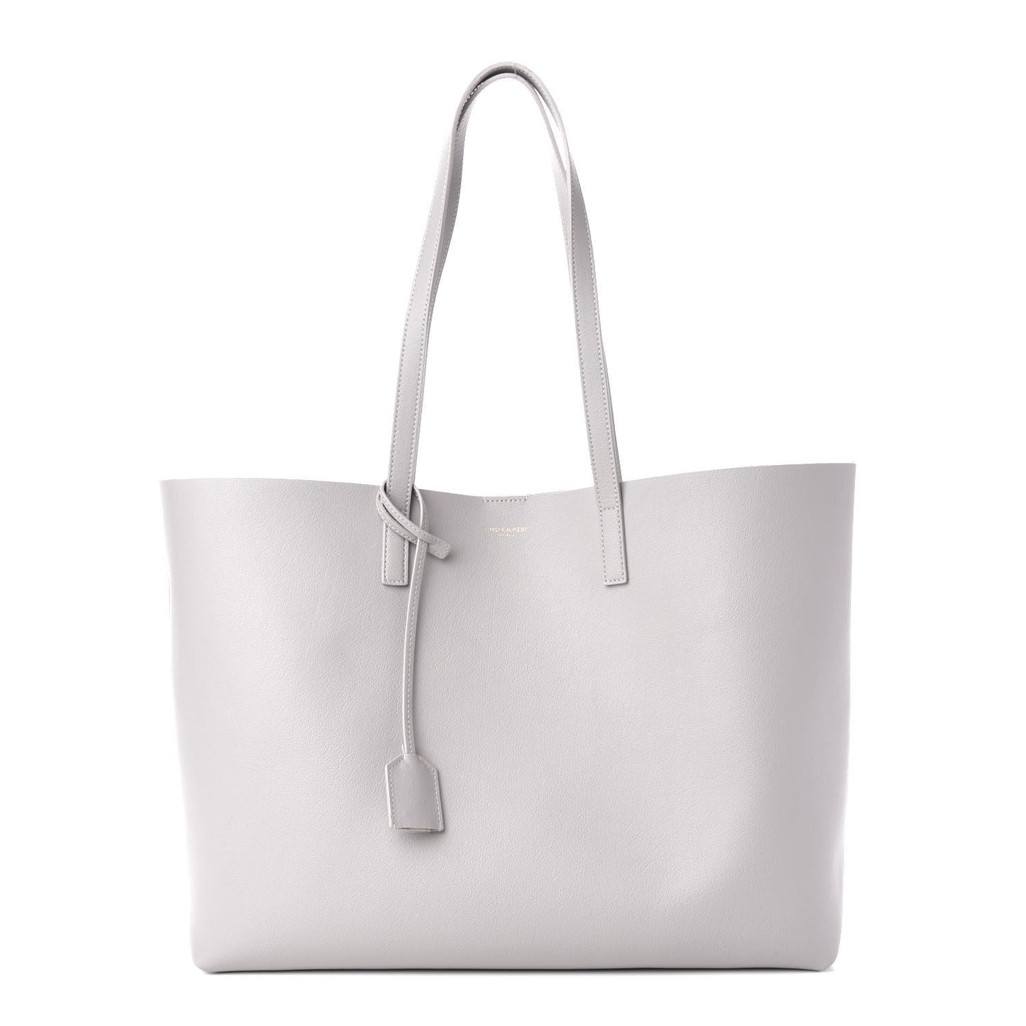 Calfskin Large Shopping Tote Granite