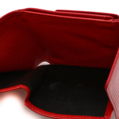 Louis Vuitton Epi Elise Wallet Castillan Red 6 of 12