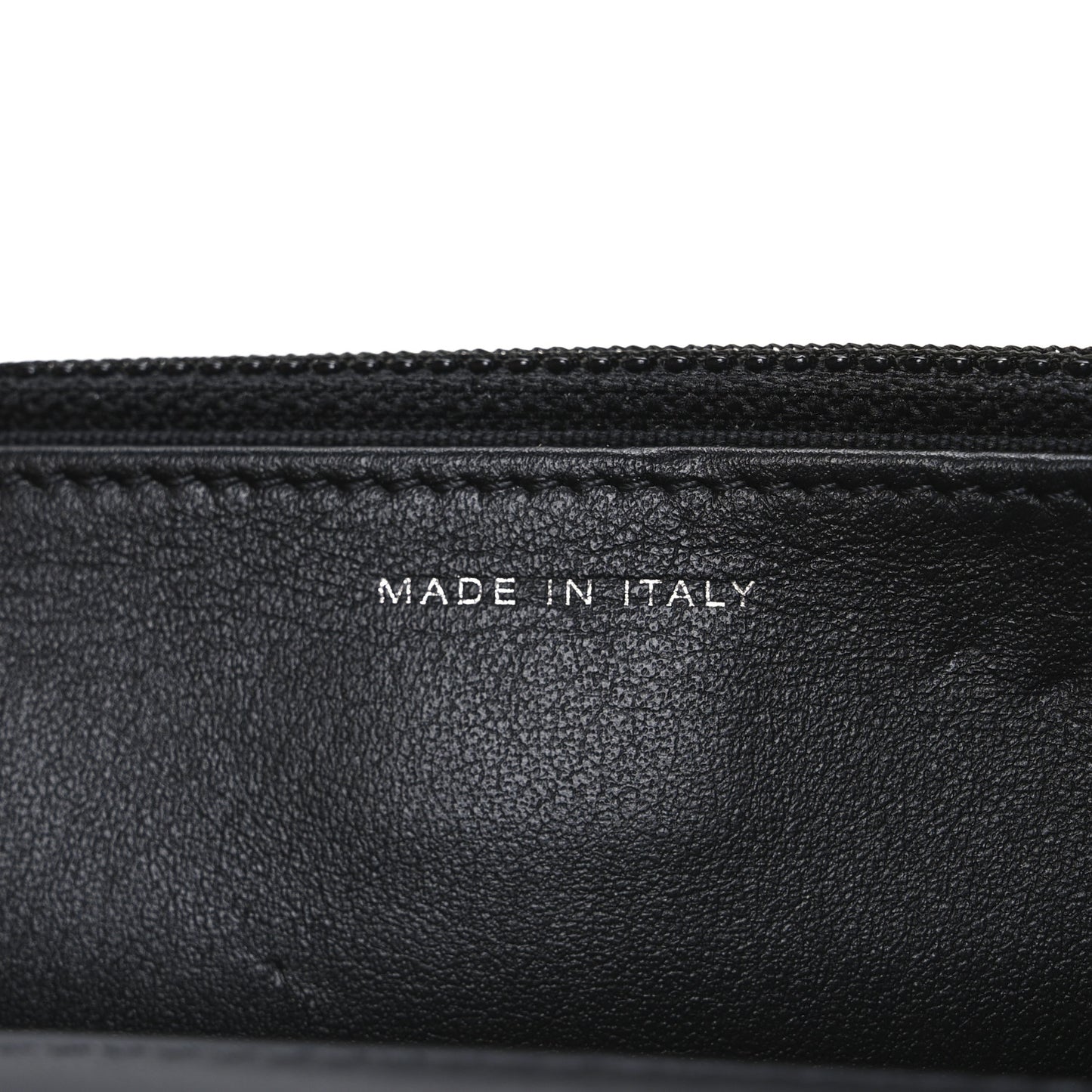 Caviar Quilted Boy Wallet On Chain WOC Black