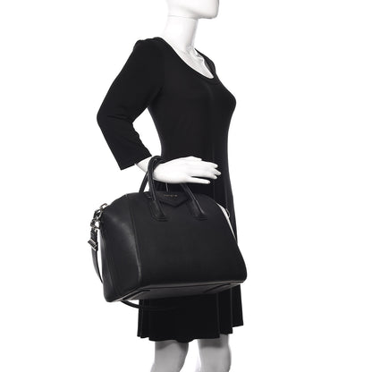 Givenchy Sugar Goatskin Medium Antigona Black 2 of 19