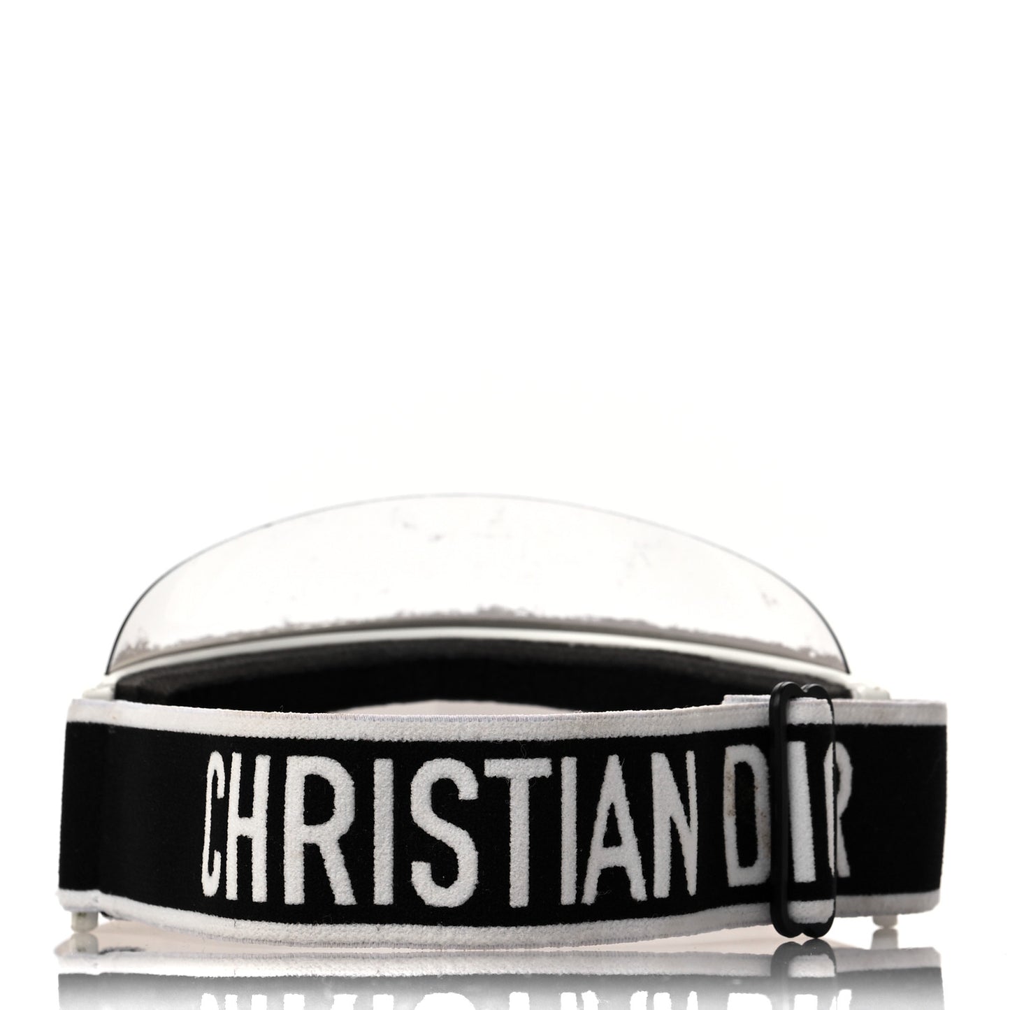 Mirrored DiorClub1 Sun Visor Black