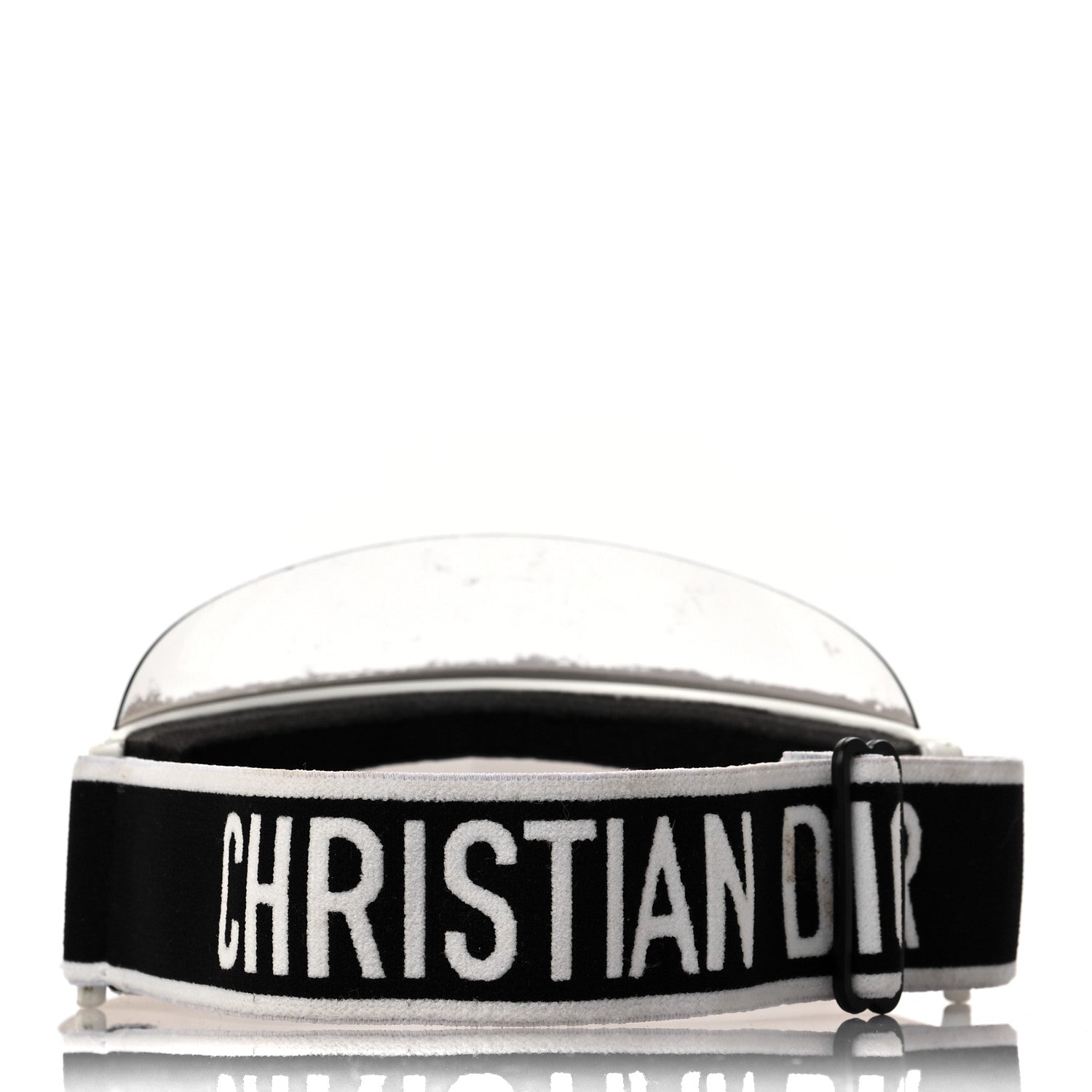 Christian Dior Mirrored DiorClub1 Sun Visor Black 5 of 7
