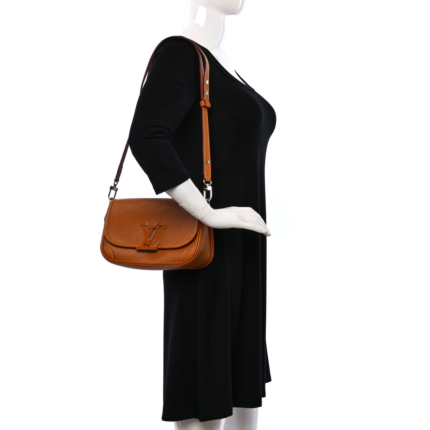 Louis Vuitton Epi Buci Crossbody Gold Honey 2 of 8
