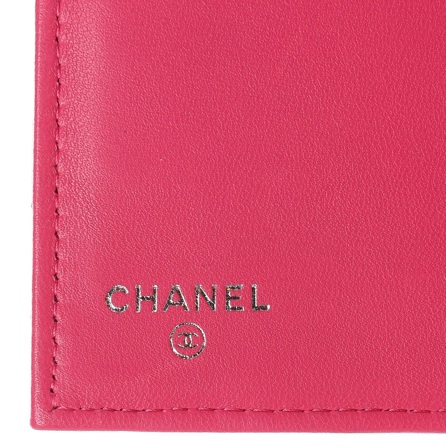 Chanel Lambskin Quilted Large Flap Wallet Pink 6 of 13