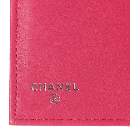 Chanel Lambskin Quilted Large Flap Wallet Pink 6 of 13