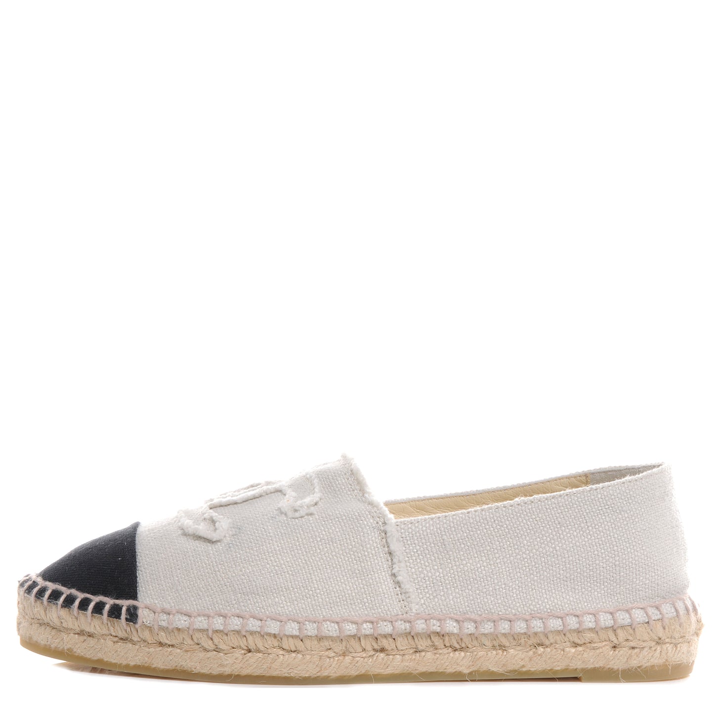 Toile Espadrilles Beige Black 41