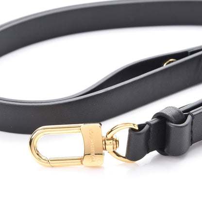 Louis Vuitton Calfskin Neonoe Shoulder Strap Black 3 of 5