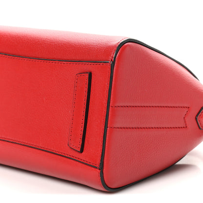Givenchy Sugar Goatskin Mini Antigona Bright Red 10 of 11