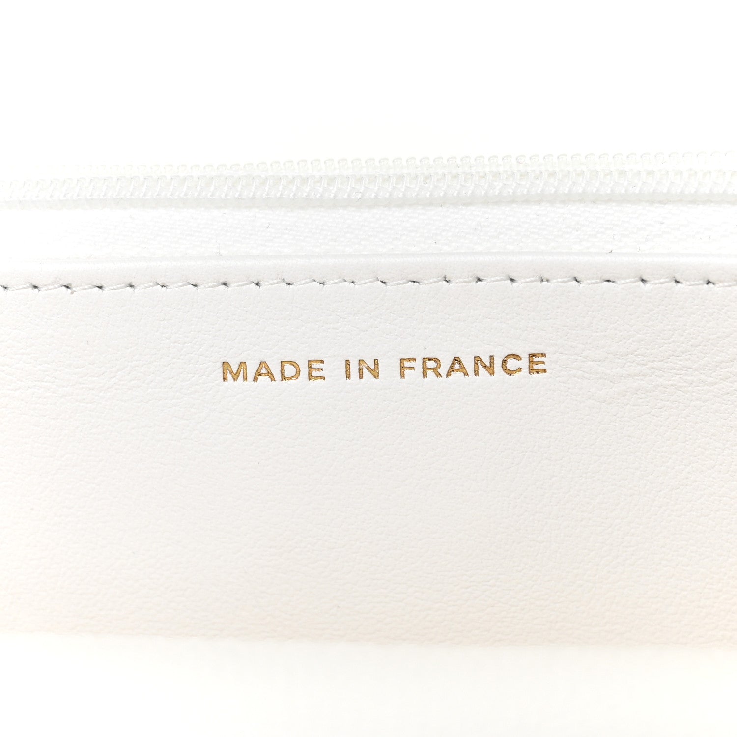 Chanel Caviar Quilted Wallet On Chain WOC White 7 of 10