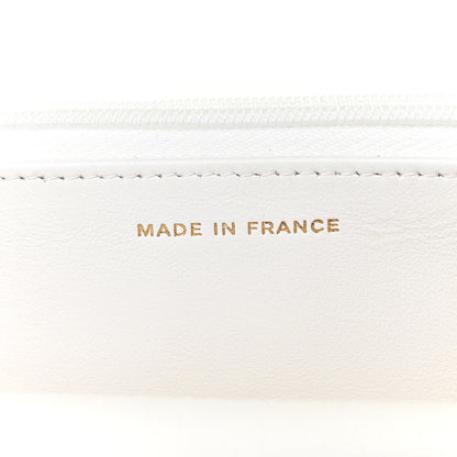 Chanel Caviar Quilted Wallet On Chain WOC White 7 of 10