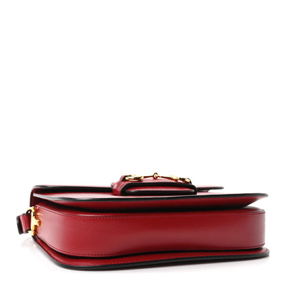 Gucci Arabella Calfskin Horsebit 1955 Shoulder Bag Rosso Ancora 4 of 10