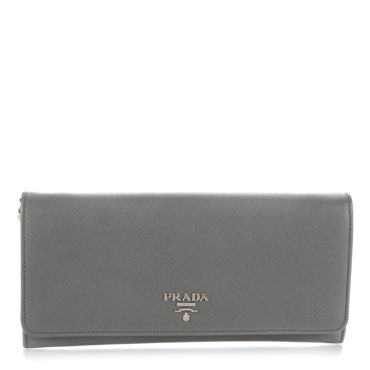Saffiano Metal Oro Chain Wallet Marmo