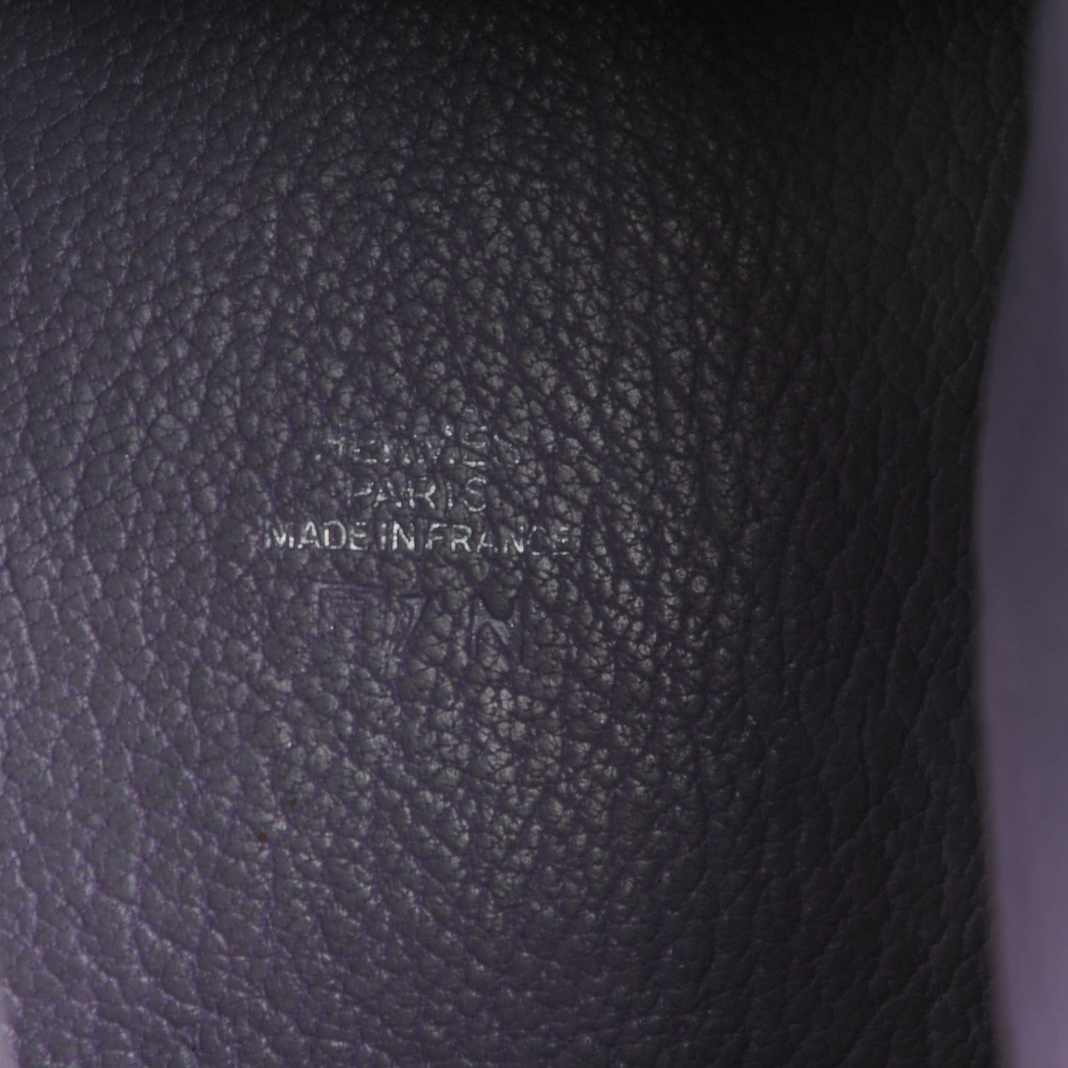 Hermes Chevre Zulu Coin Purse Lilac 6 of 7