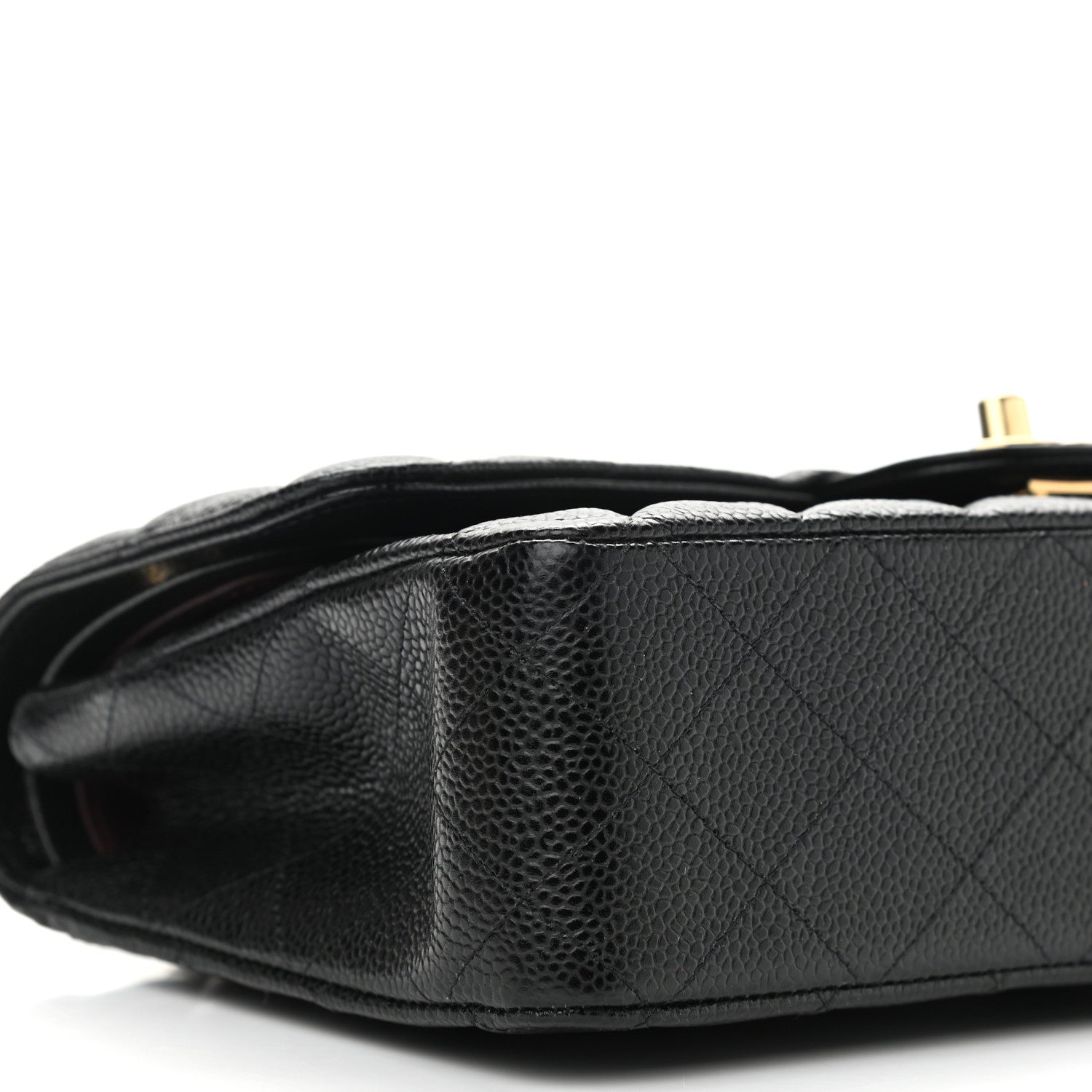 Chanel Caviar Quilted Medium Double Flap Black 9 of 11