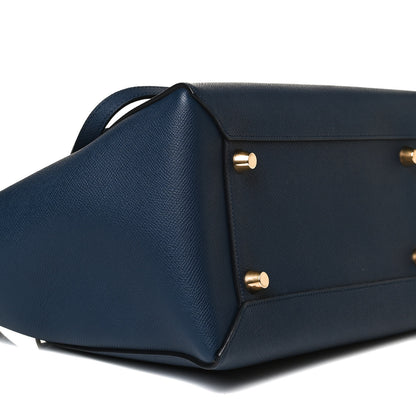 Celine Grained Calfskin Mini Belt Bag Deepsea 8 of 17