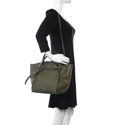 Celine Smooth Calfskin Small Big Bag Army Green 2 of 16