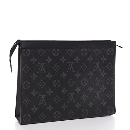 Louis Vuitton Monogram Eclipse Pochette Voyage MM 2 of 7